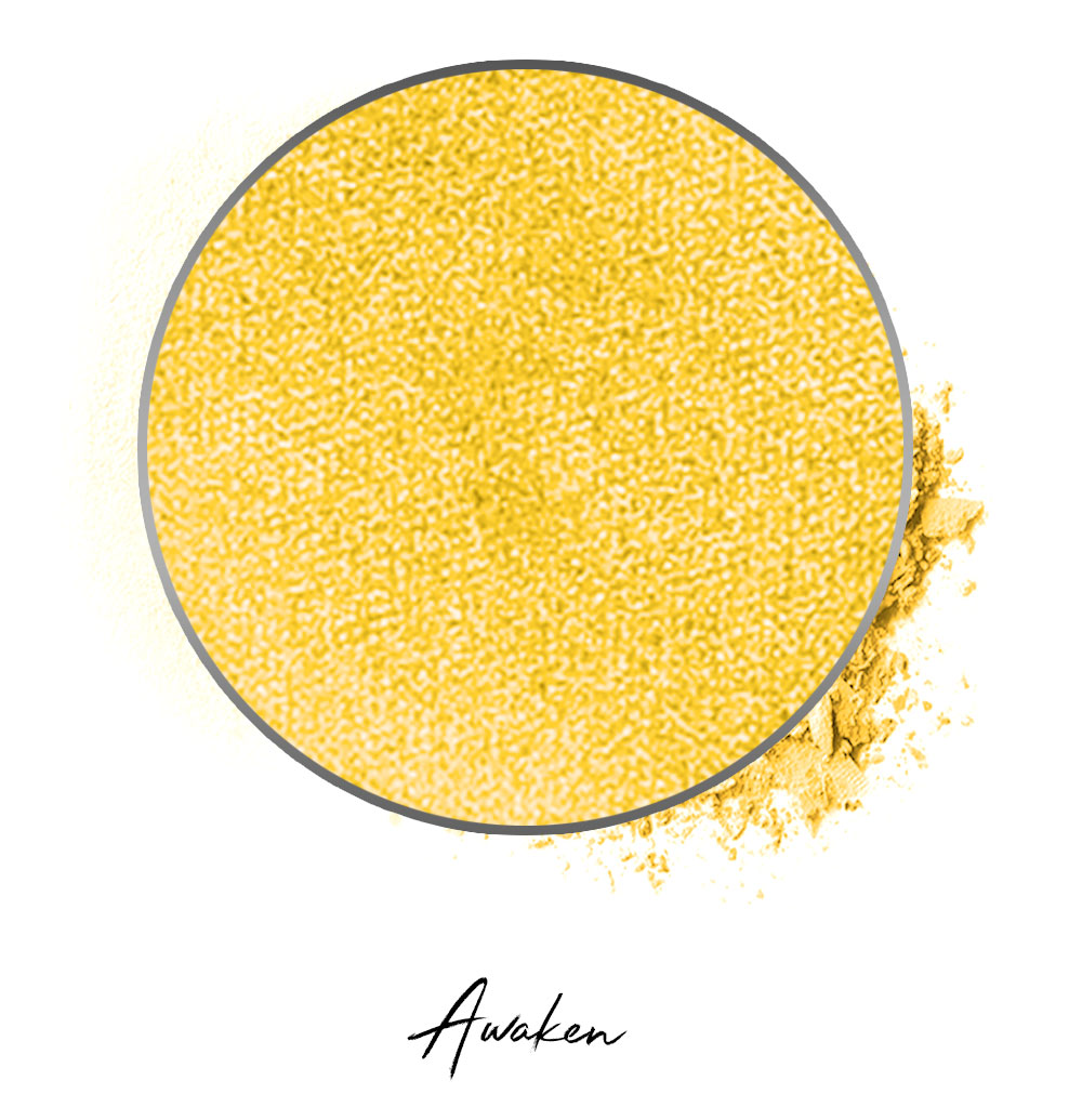  a shimmer blue individual eyeshadow compressed powder refill in shade "abyss"