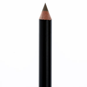 Matte Black eye pencil, no top, in the shade “Taupe”.