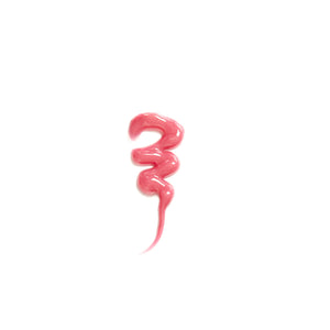 Lipgloss product swatch in "Candy Pink" shade.