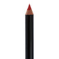 Matte Black lip pencil, no top, in the shade “Darling”.
